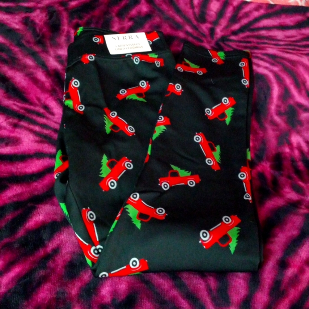 Fleece leggings